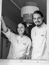 Alba Aguiar y Alex Falcón - Restaurante D´Leria